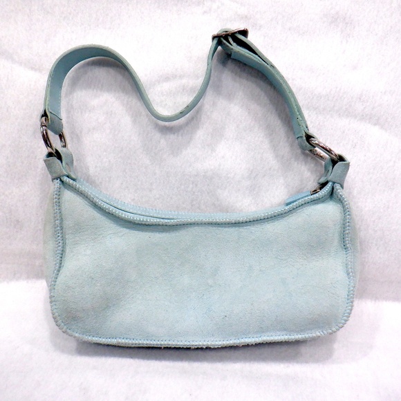 UGG Australia Baby Blue Shoulder Bag * Needs Cleaning * - Picture 2 of 4